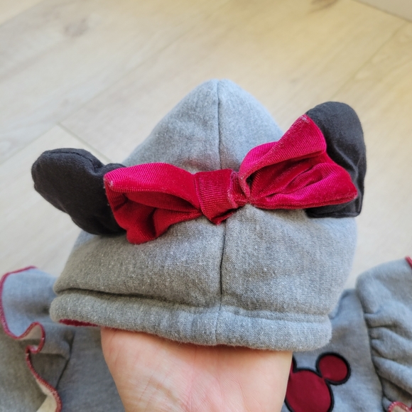 Disney Toddler Girl Bundle 2T-4T - Ariel Skirt and Minnie Mouse Hoodie - Picture 15 of 16